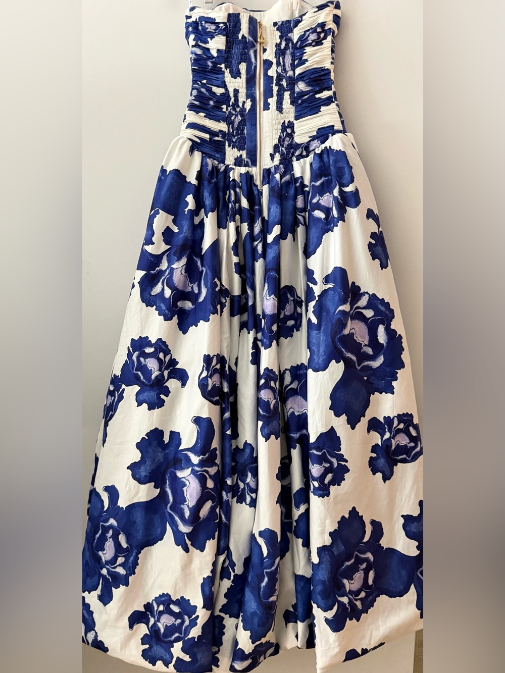 Aje Behold Maxi Dress in cobalt - Picture 5 of 6